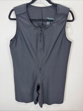 Marena Recovery Sleeveless Bodysuit - Style No. MB in black